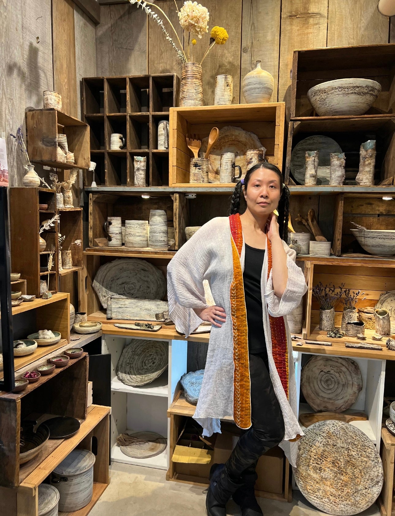 LINEN WITH VINTAGE COTTON JACKET - JALC116