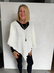 Linen TEXTURED Poncho - POL82