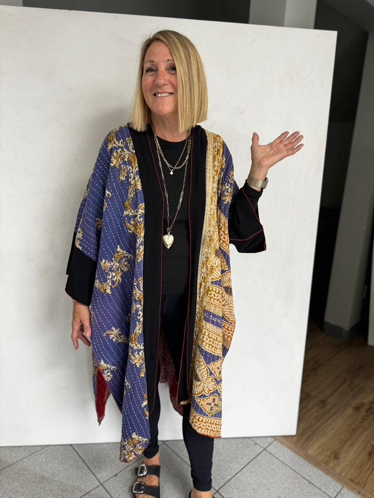 VINTAGE COTTON KANTHA - JAVC06