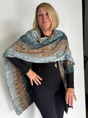 LINEN RUANA - RUL11125