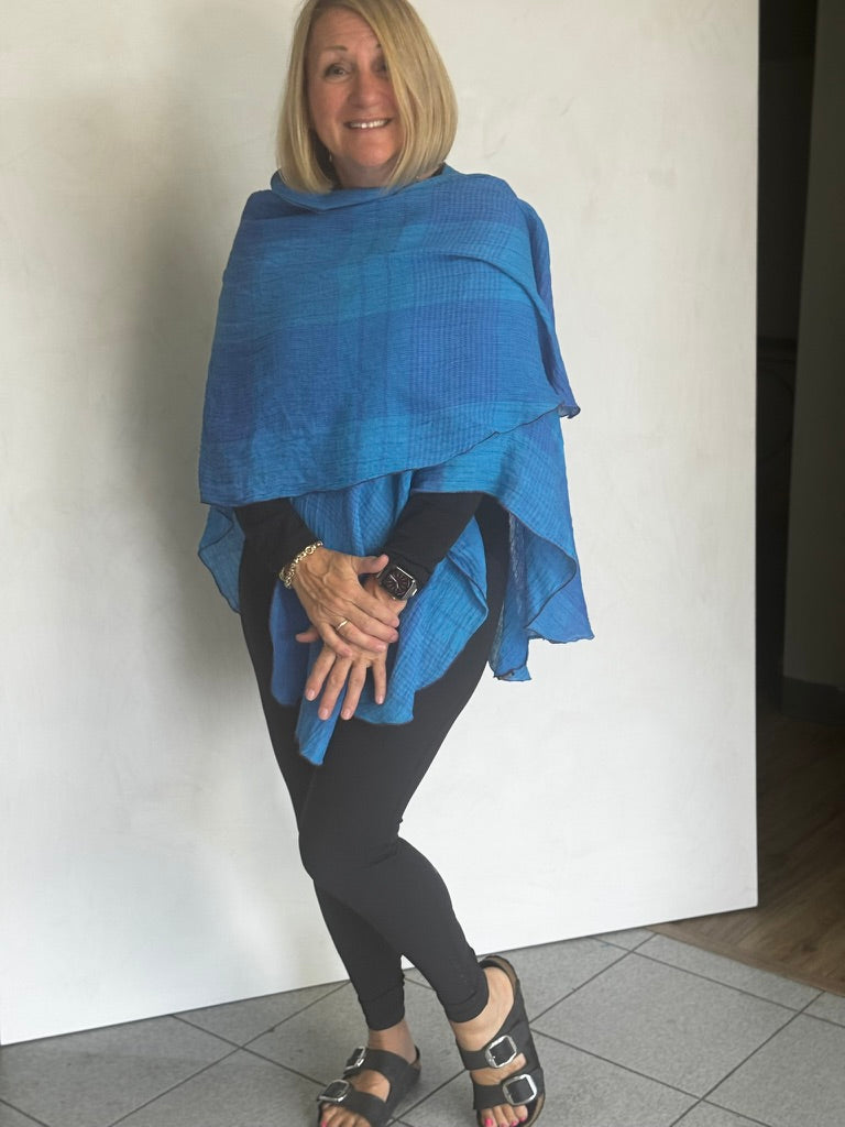 LINEN RUANA - JAL00012