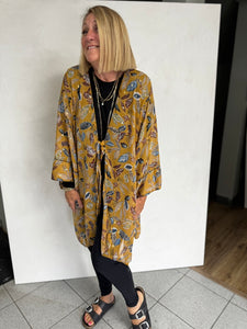 dead stock POLYESTER JACKET FOR A LARGER WOMAN (2X - 4X) -  jap0112