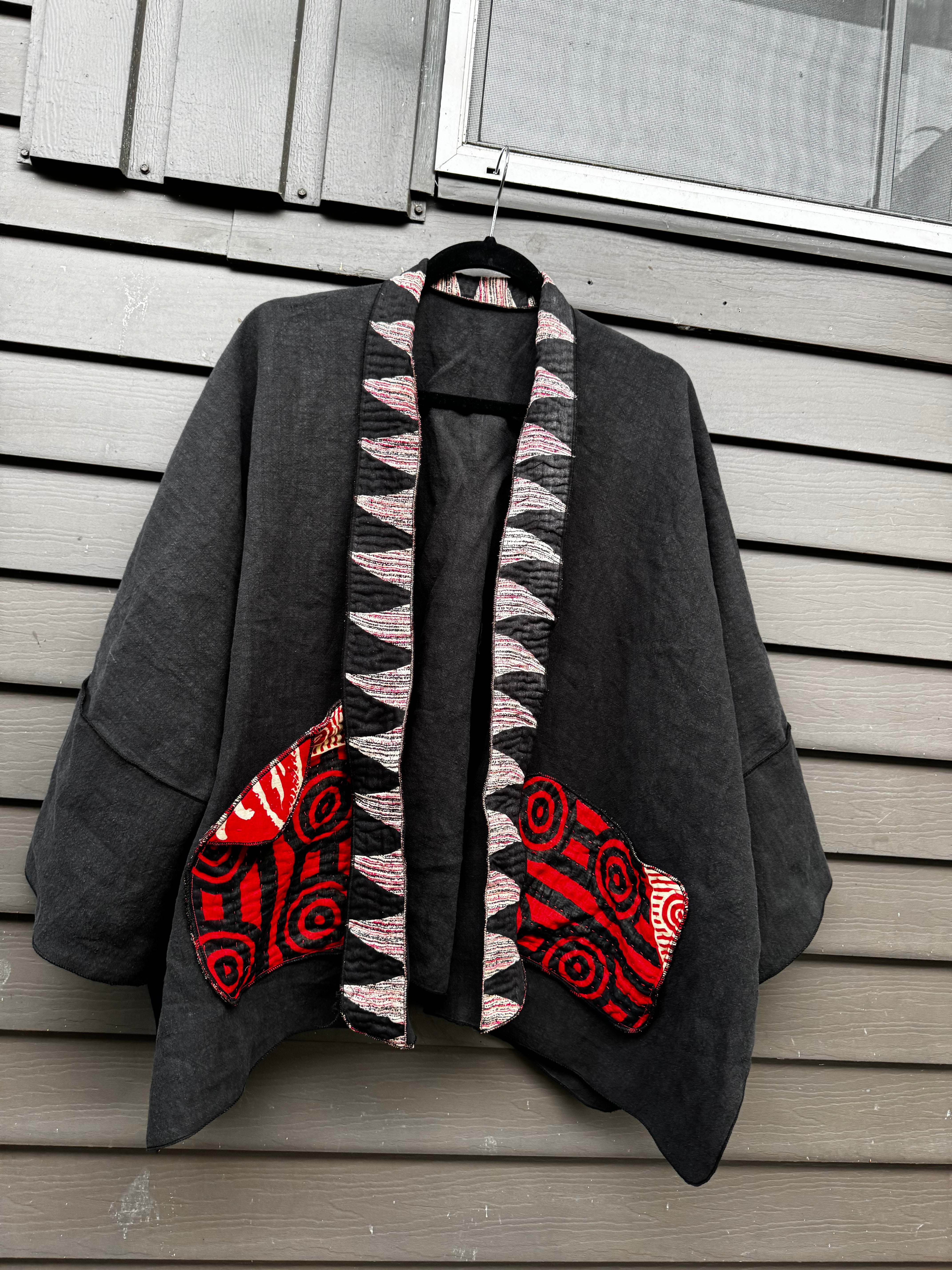 Linen Jacket with Vintage Cotton- JALVC7854