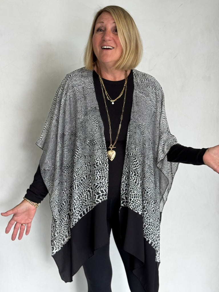 SILK RUANA - RUS11126