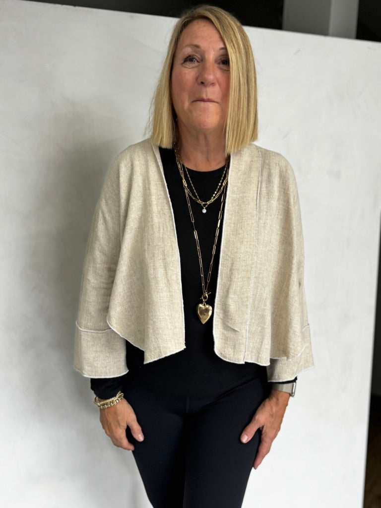 LINEN JACKET - JAVL883