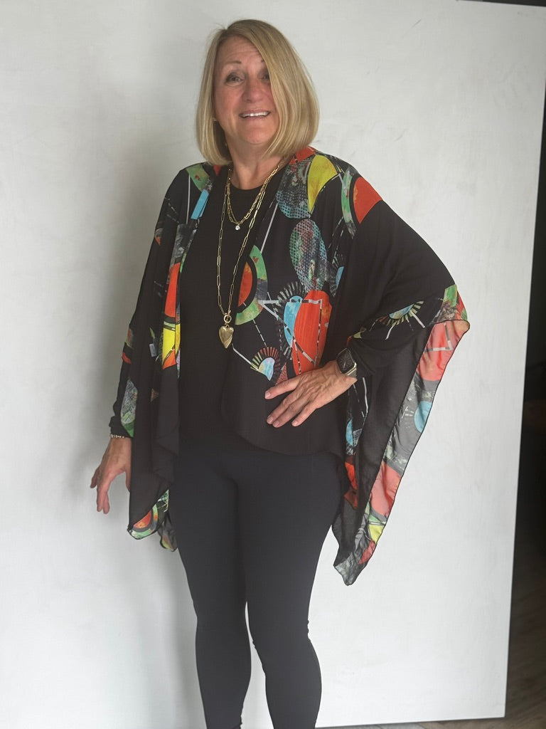 POLYESTER RUANA - RUP0009
