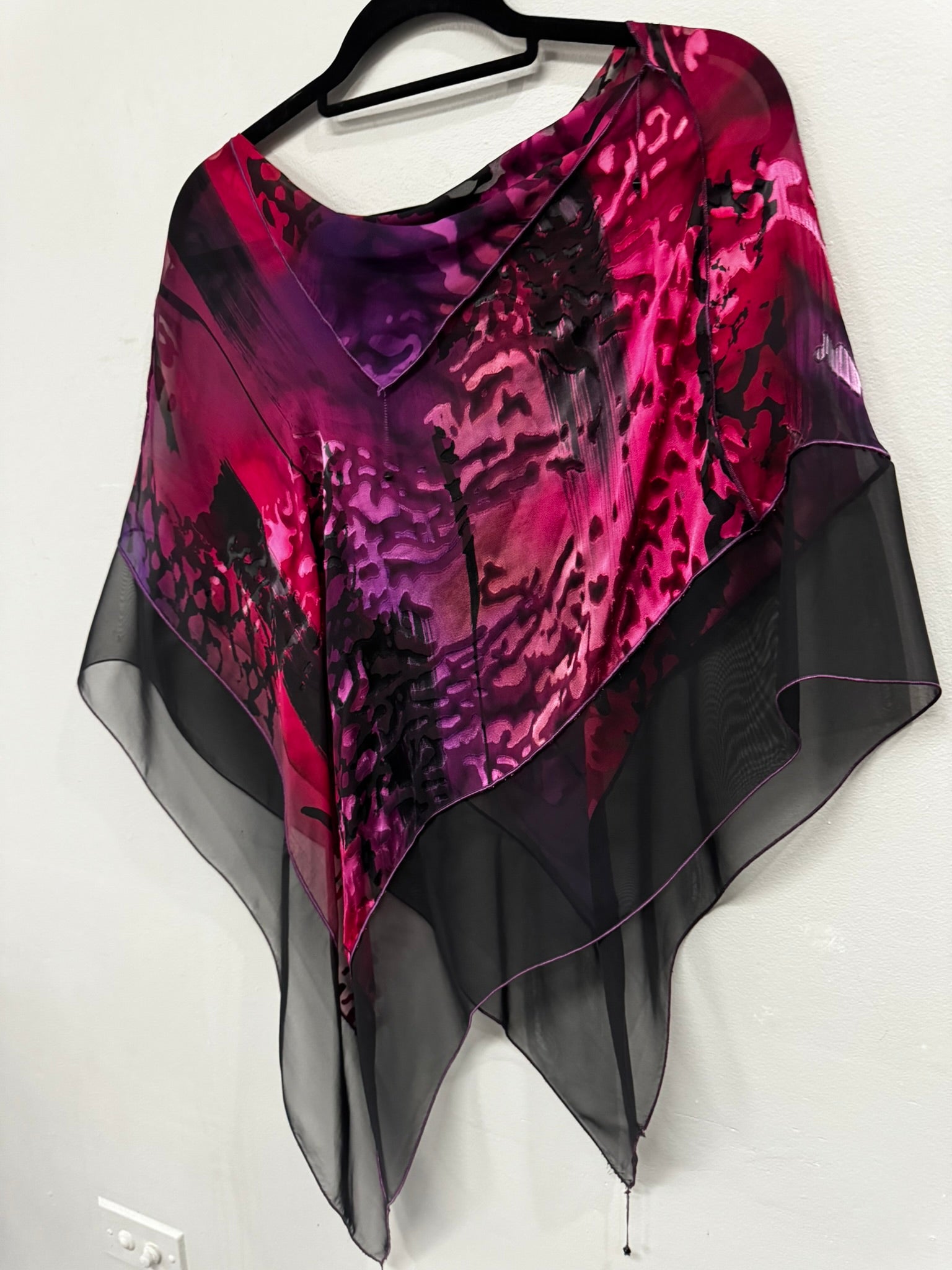 EXCLUSIVE SALE - $100 OFF if you buy 2 or more until Wednesday, Oct 29 - silk poncho  po44