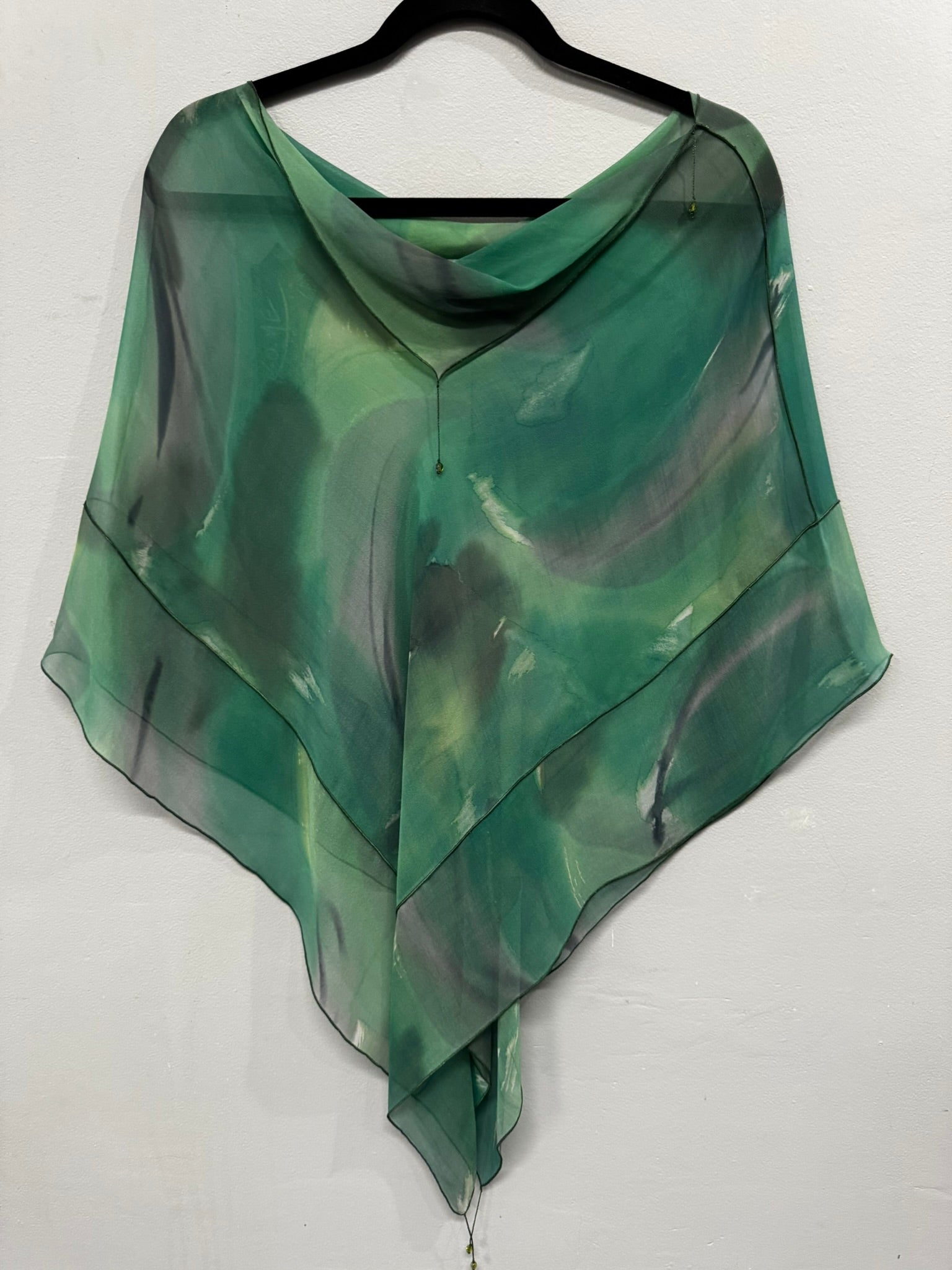 EXCLUSIVE SALE - $100 OFF if you buy 2 or more until Wednesday, Oct 29 - silk poncho  160444a