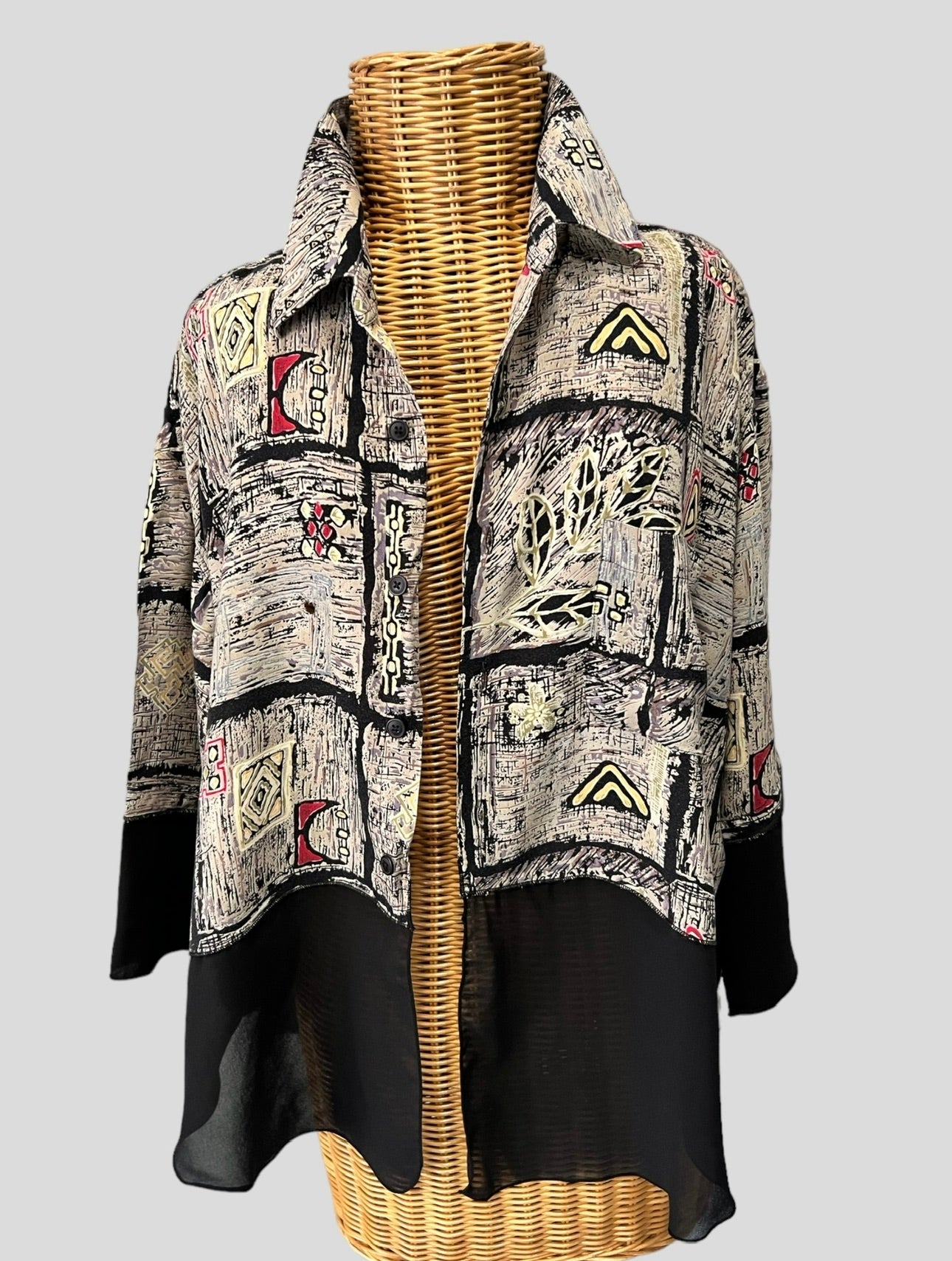 REIMAGINED MEN'S SHIRT RAYON AND POLYESTER - JARPO658