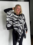 SILK PONCHO - POS11124