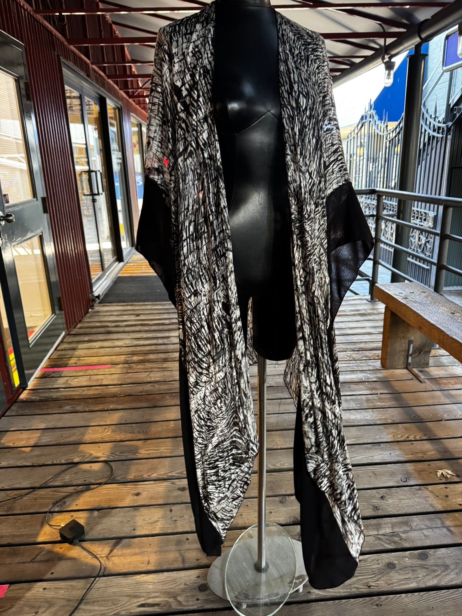 Long Silk Ruana - RUSS0919