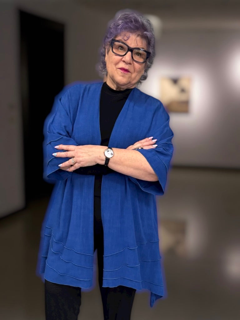 LINEN/VISCOSE JACKET - JALV211