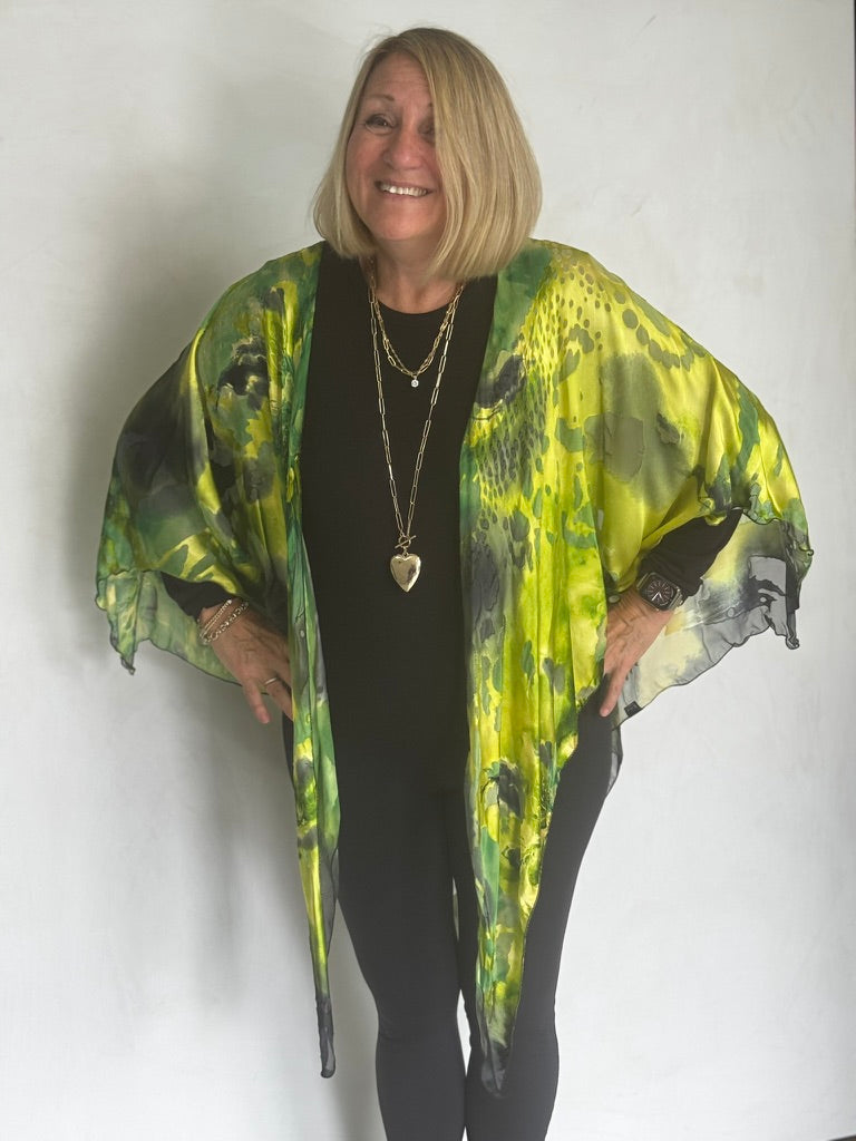 SILK RUANA - TRS722