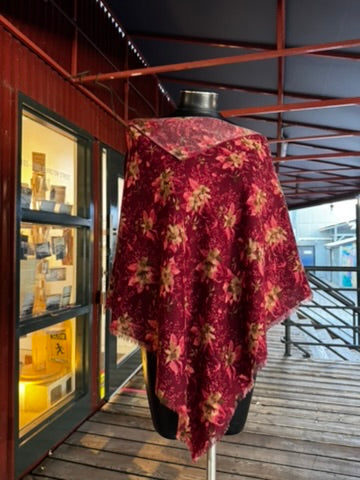 Wool Poncho - DEAD STOCK - one only - One Size - POW650