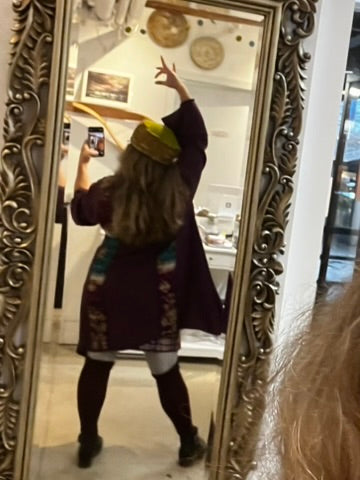 LINEN/VISCOSE AND VINTAGE COTTON JACKET - RULVC06