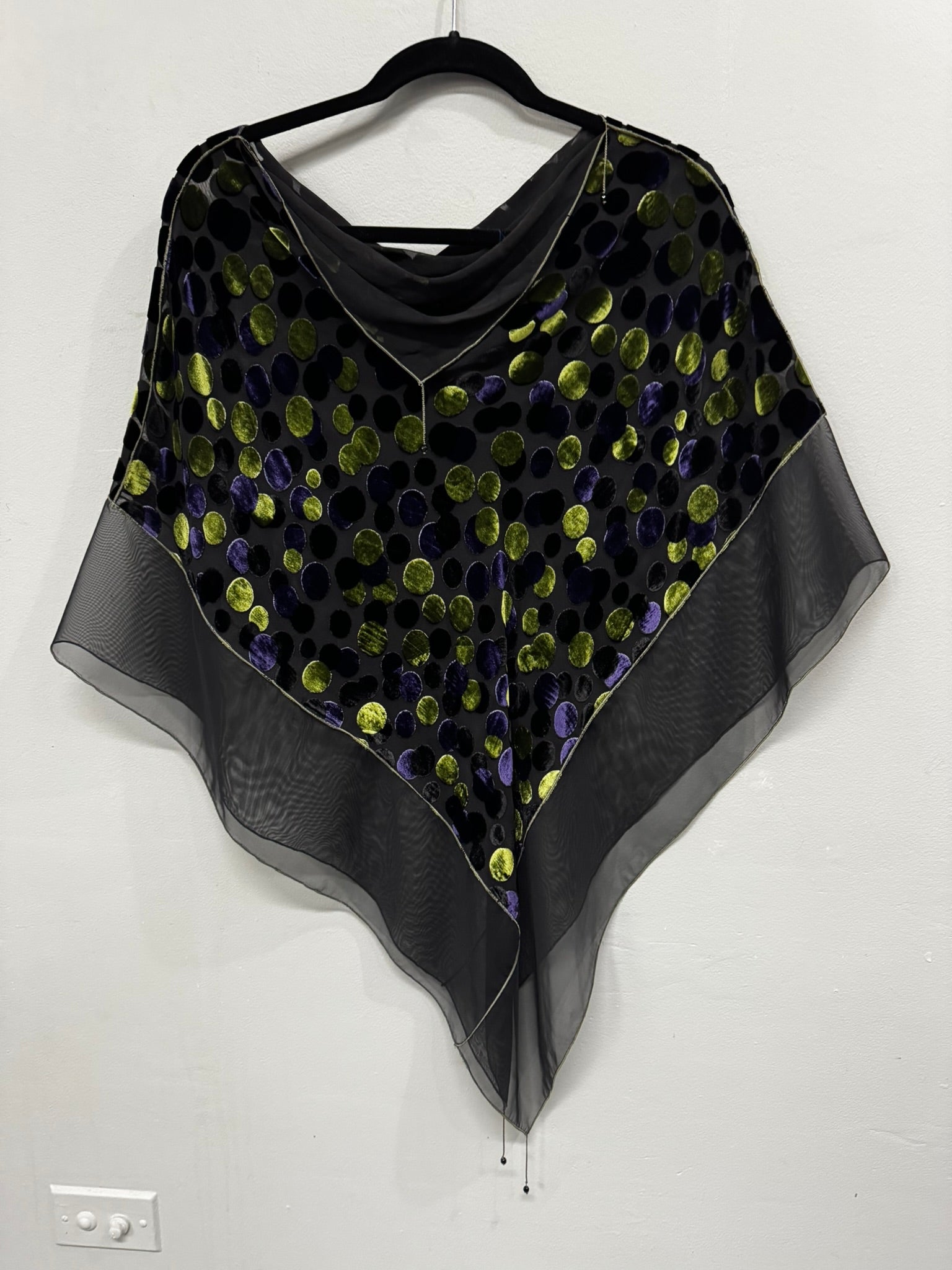 EXCLUSIVE SALE - $100 OFF if you buy 2 or more until Wednesday, Oct 29 - silk poncho - pos2