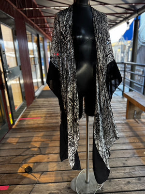 Long Silk Ruana - RUSS0919