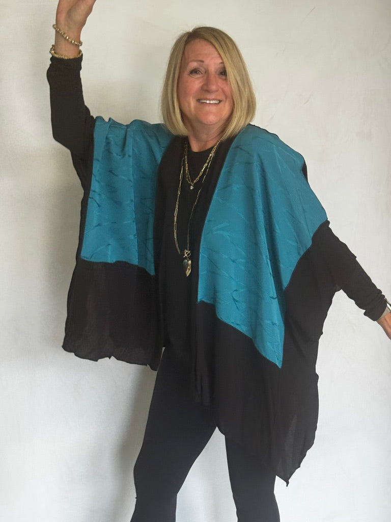 VINTAGE SILK JACKET - JAC612