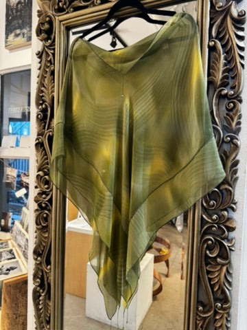 Silk Trinangle Poncho - PO602