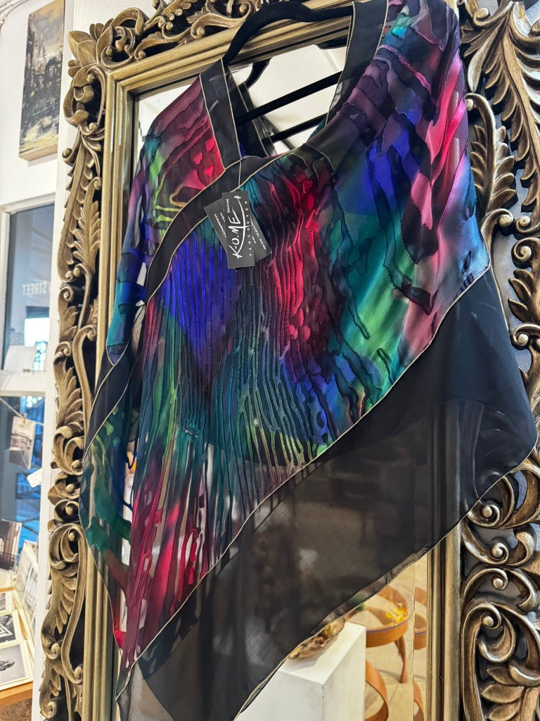 Silk Poncho - SHS005