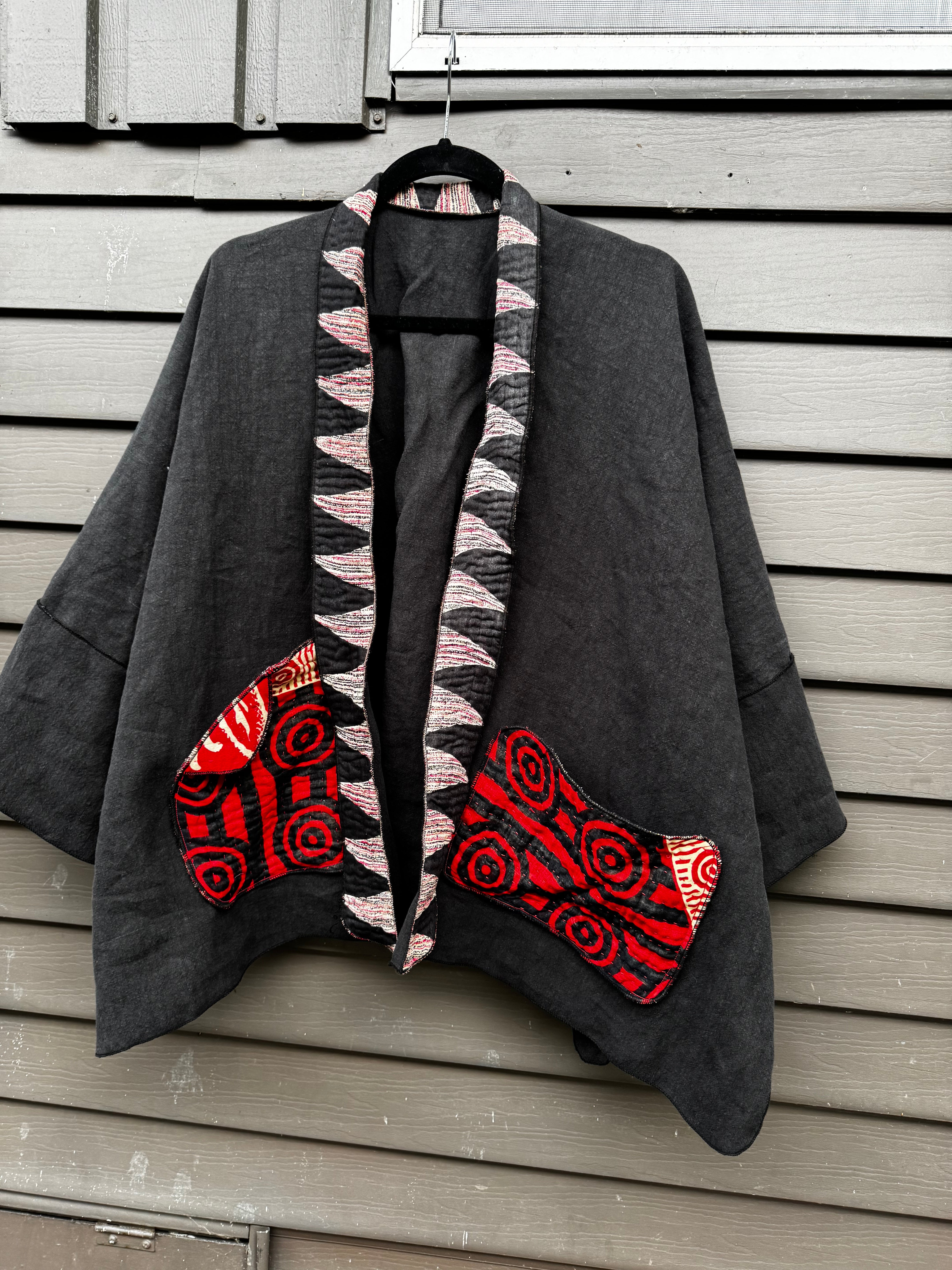 Linen Jacket with Vintage Cotton- JALVC7854