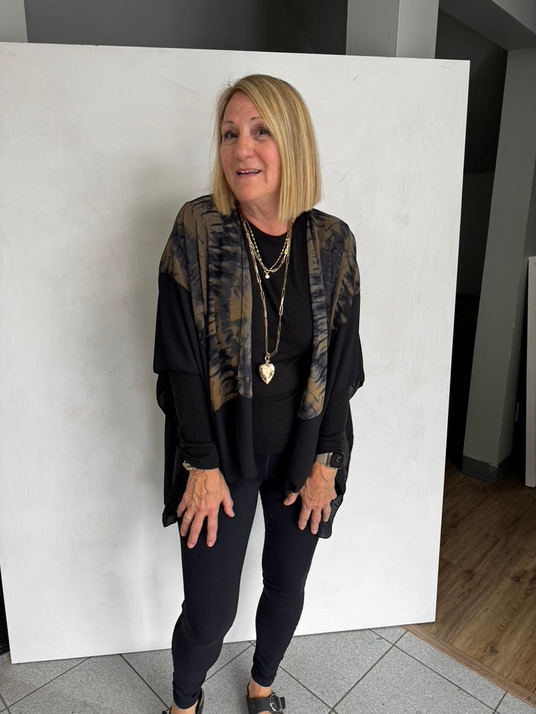 POLYESTER RUANA - RUP11117