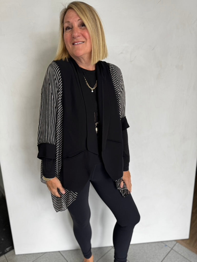 Upcycled silk velvet and poly - JAC609