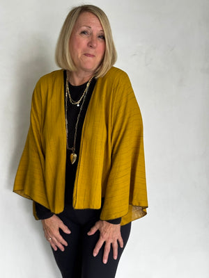 LINEN RUANA - JAL0111