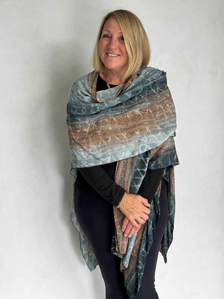 LINEN RUANA - RUL11125