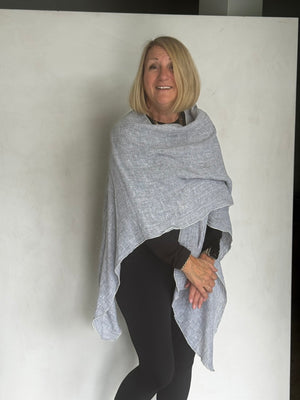 LINEN RUANA - RUR0008
