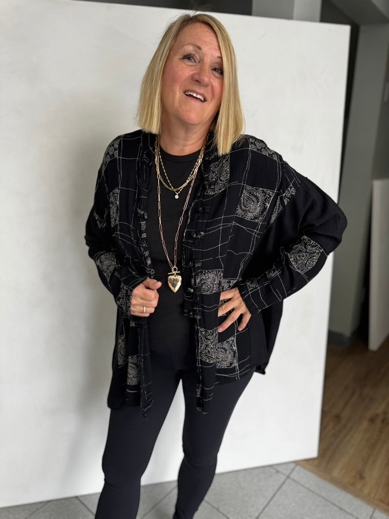 UPCYCLED POLYESTER JACKET - JAP11116