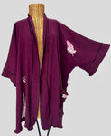LINEN/VISCOSE JACKET HAND PAINTED - SAMPLE PRICED - JALV497