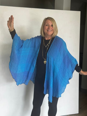 LINEN RUANA - JAL00012