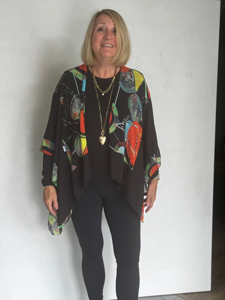 POLYESTER RUANA - RUP0009