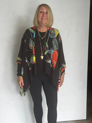 POLYESTER RUANA - RUP0009