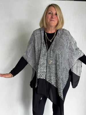 SILK RUANA - RUS11126