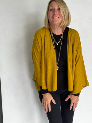 LINEN RUANA - JAL0111