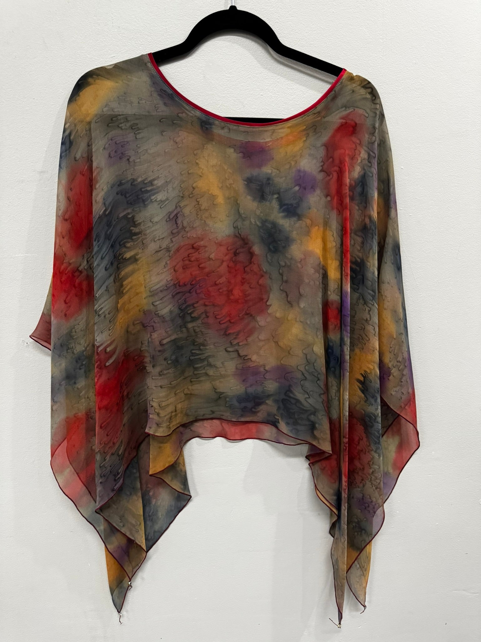 EXCLUSIVE SALE - $100 OFF if you buy 2 or more until Wednesday, Oct 29 - silk poncho  po6k1