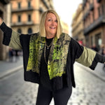 UPCYCLED three kinds of RAYON - JACKET - JAR208