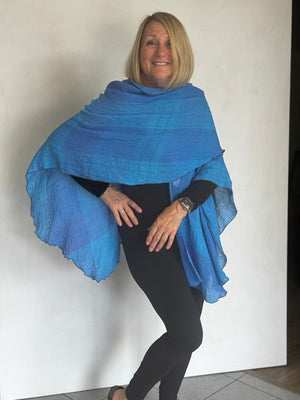 LINEN RUANA - JAL00012