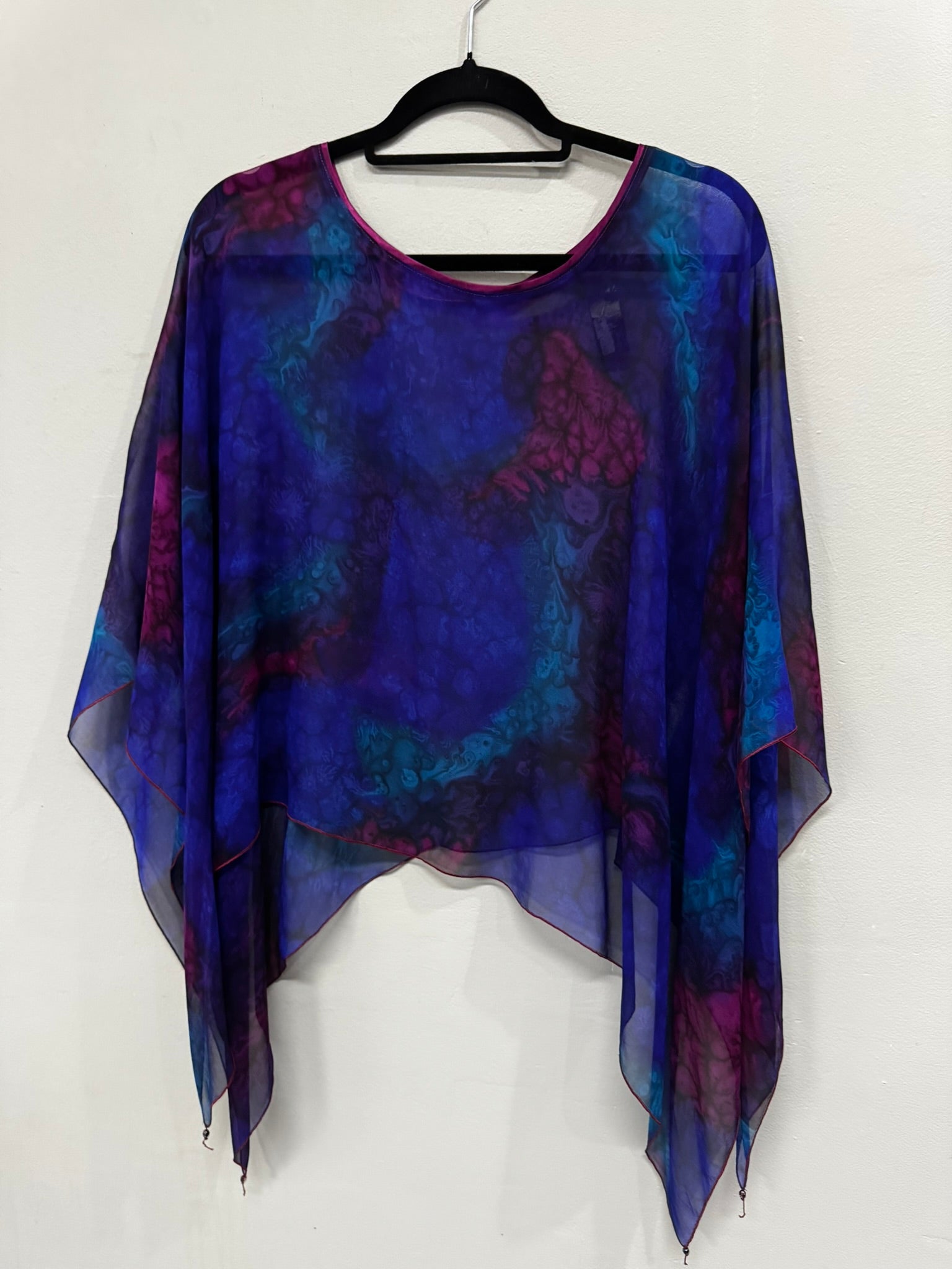 EXCLUSIVE SALE - $100 OFF if you buy 2 or more until Wednesday, Oct 29 - silk poncho  silk pondho 60123