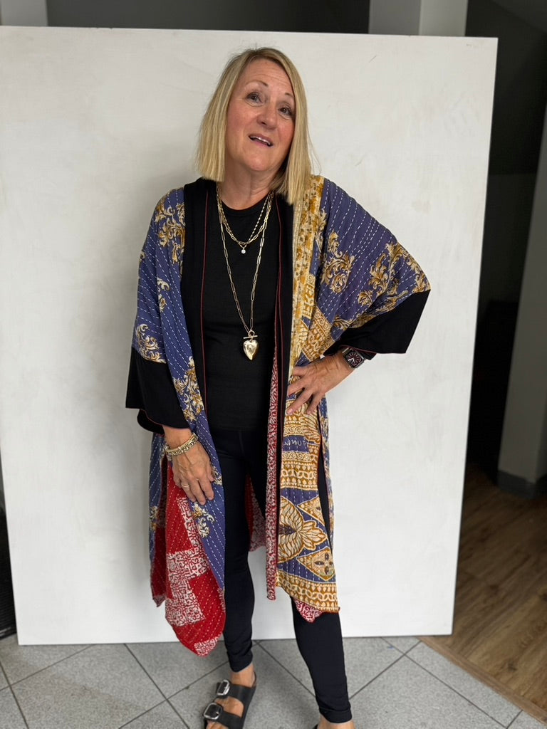 VINTAGE COTTON KANTHA - JAVC06