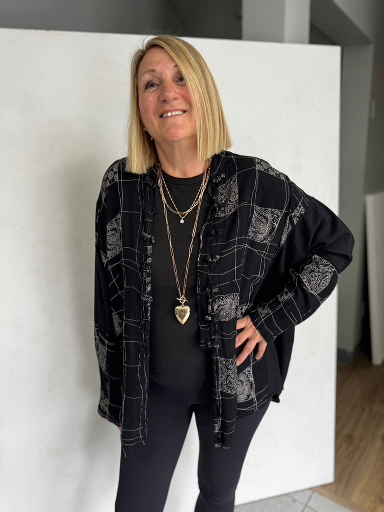 UPCYCLED POLYESTER JACKET - JAP11116