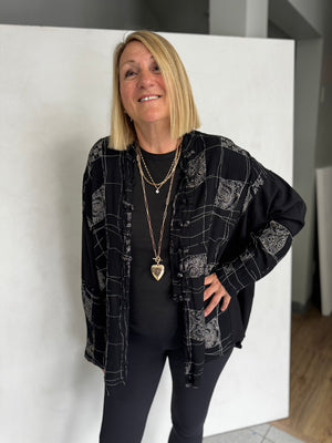 UPCYCLED POLYESTER JACKET - JAP11116