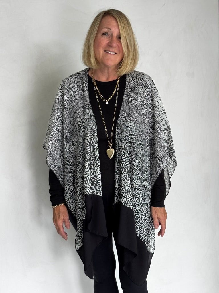 SILK RUANA - RUS11126