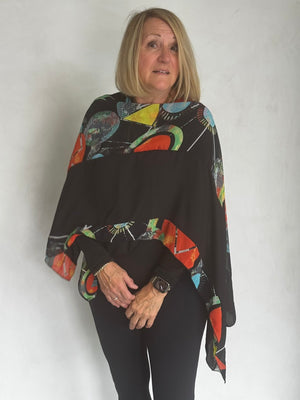POLYESTER RUANA - RUP0009