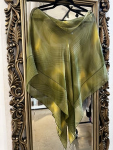 Silk Trinangle Poncho - PO602