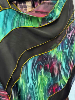 SILK PONCHO - POS11131