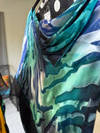 SILK PONCHO - 160442